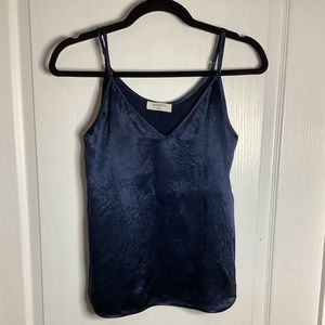 Babaton satiny camisole with adjustable spaghetti straps